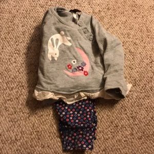 Tea Collection 3-6 month girls outfit
